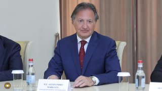 Քննչական կոմիտեի նախագահ Արթուր Պողոսյանն ընդունել է Իտալիայի դեսպանին